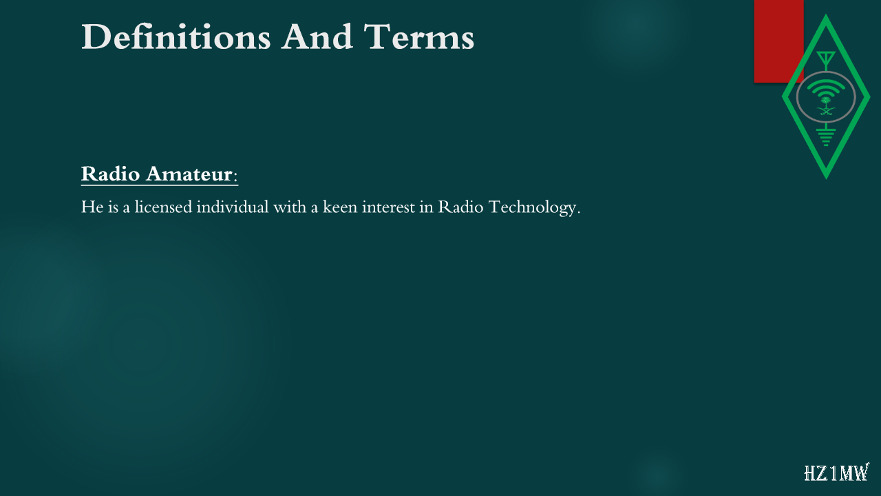 Slide 4: Definitions And Terms