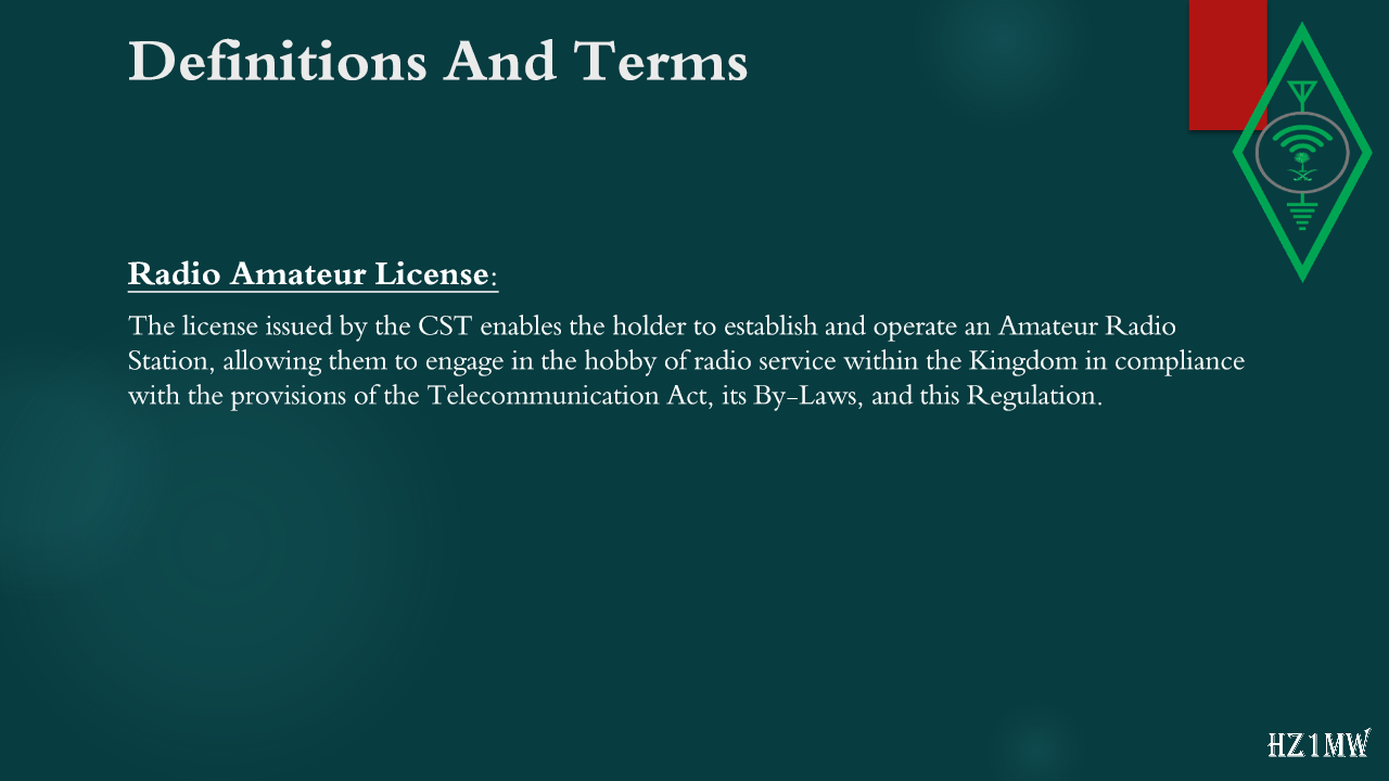 Slide 6: Definitions And Terms