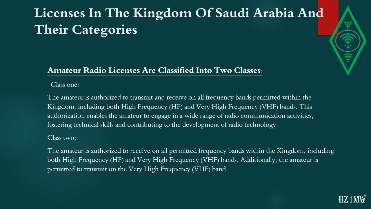 Slide 8: Licenses In The Kingdom Of Saudi Arabia And Their Categories