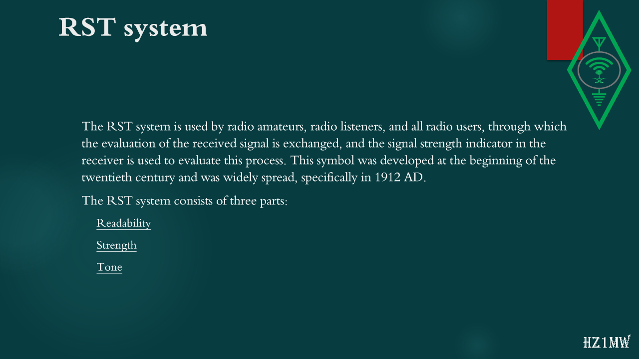 Slide 48: RST system