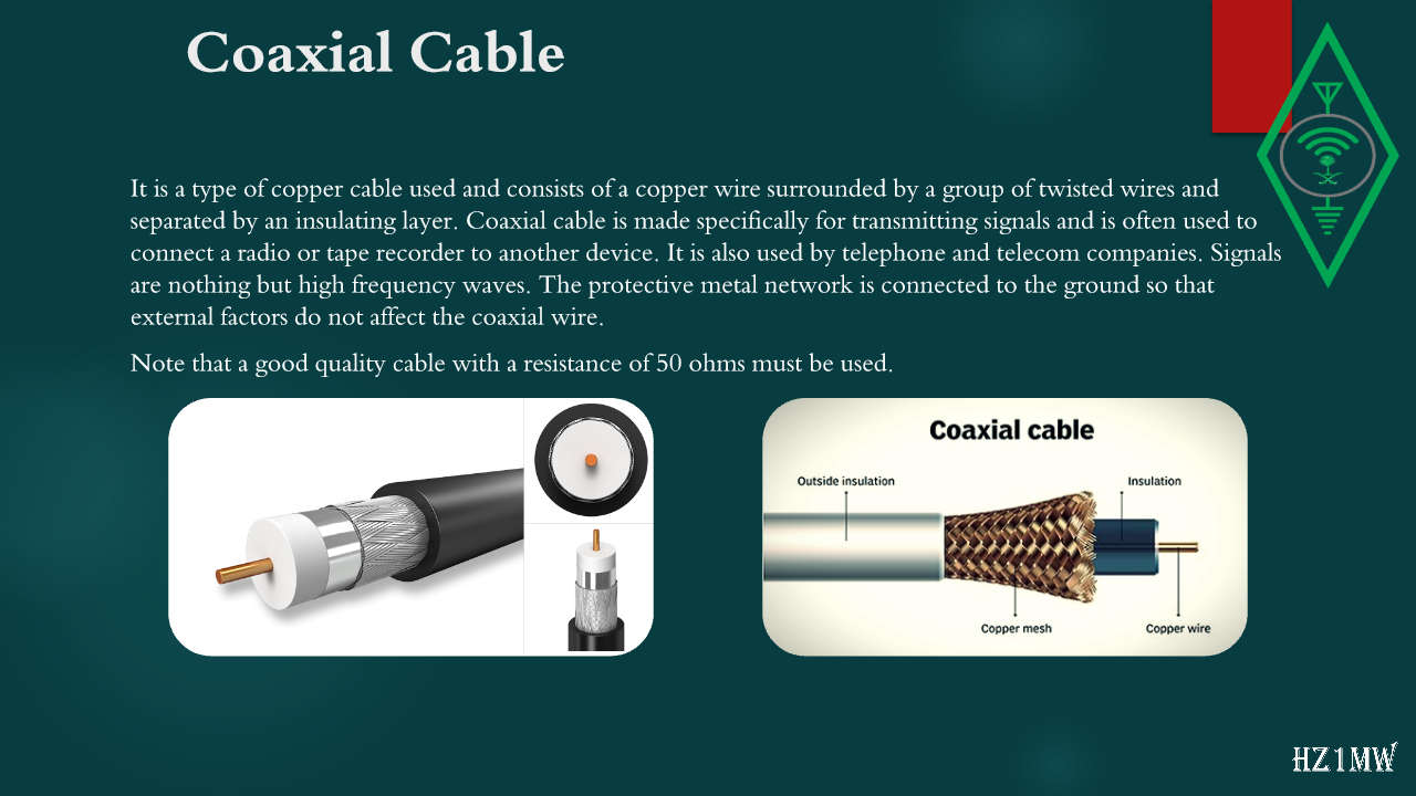 Slide 102: Coaxial Cable