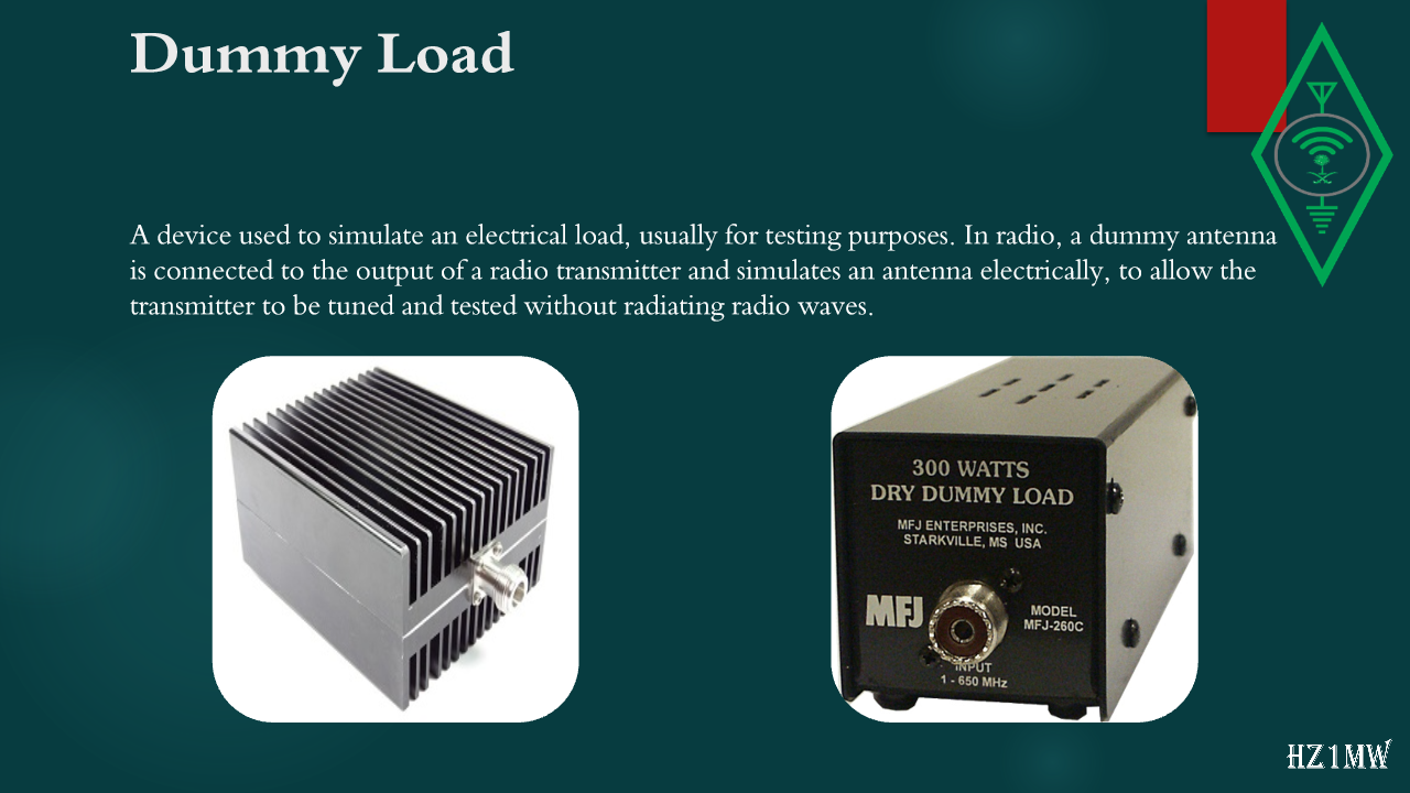 Slide 104: Dummy Load