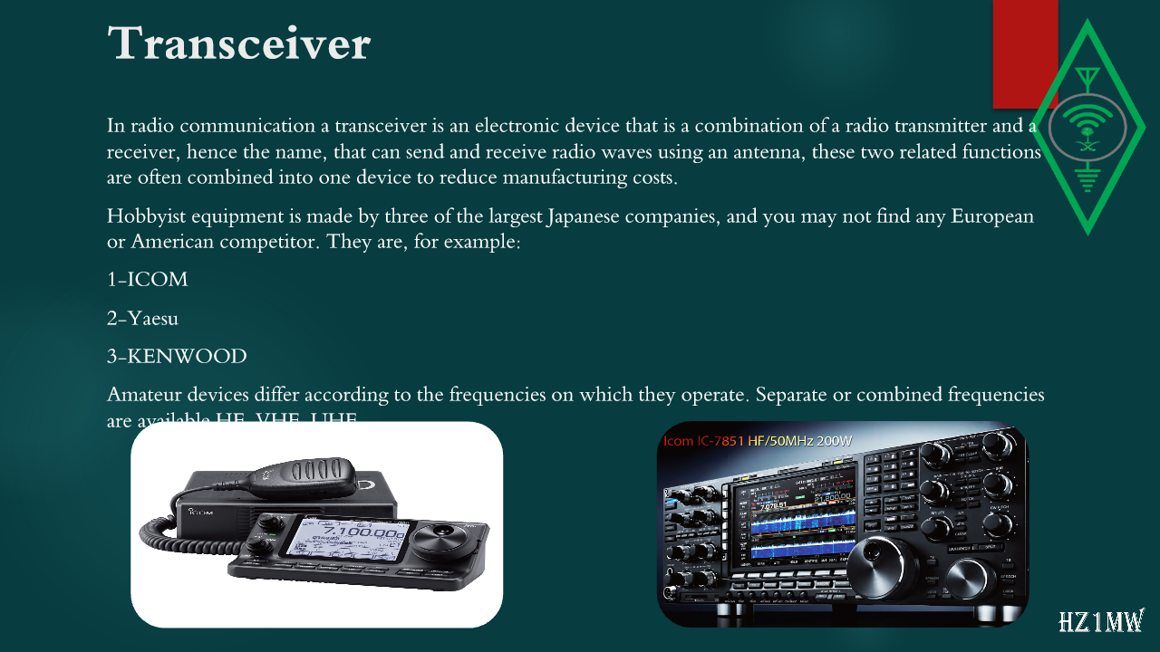 Slide 106: Transceiver