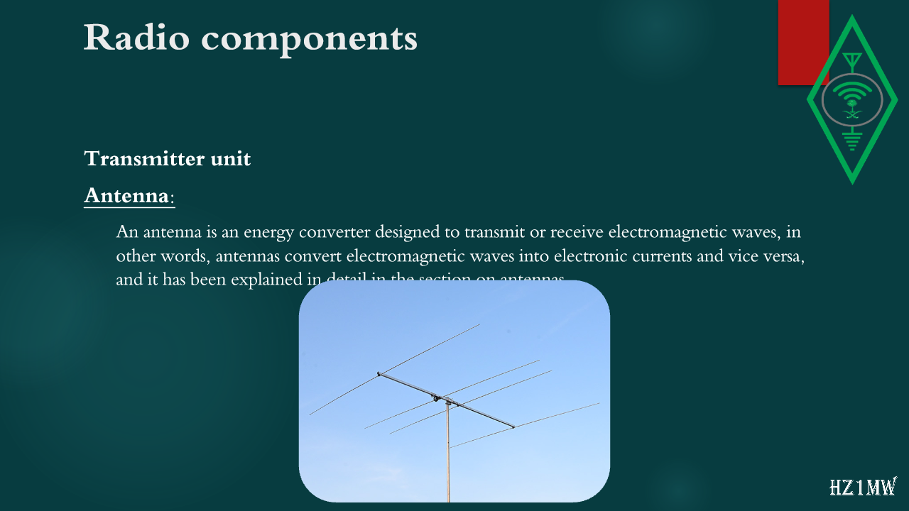 Slide 116: Radio components