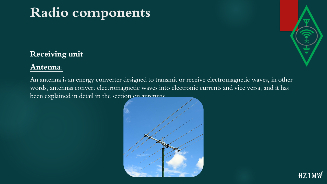 Slide 117: Radio components