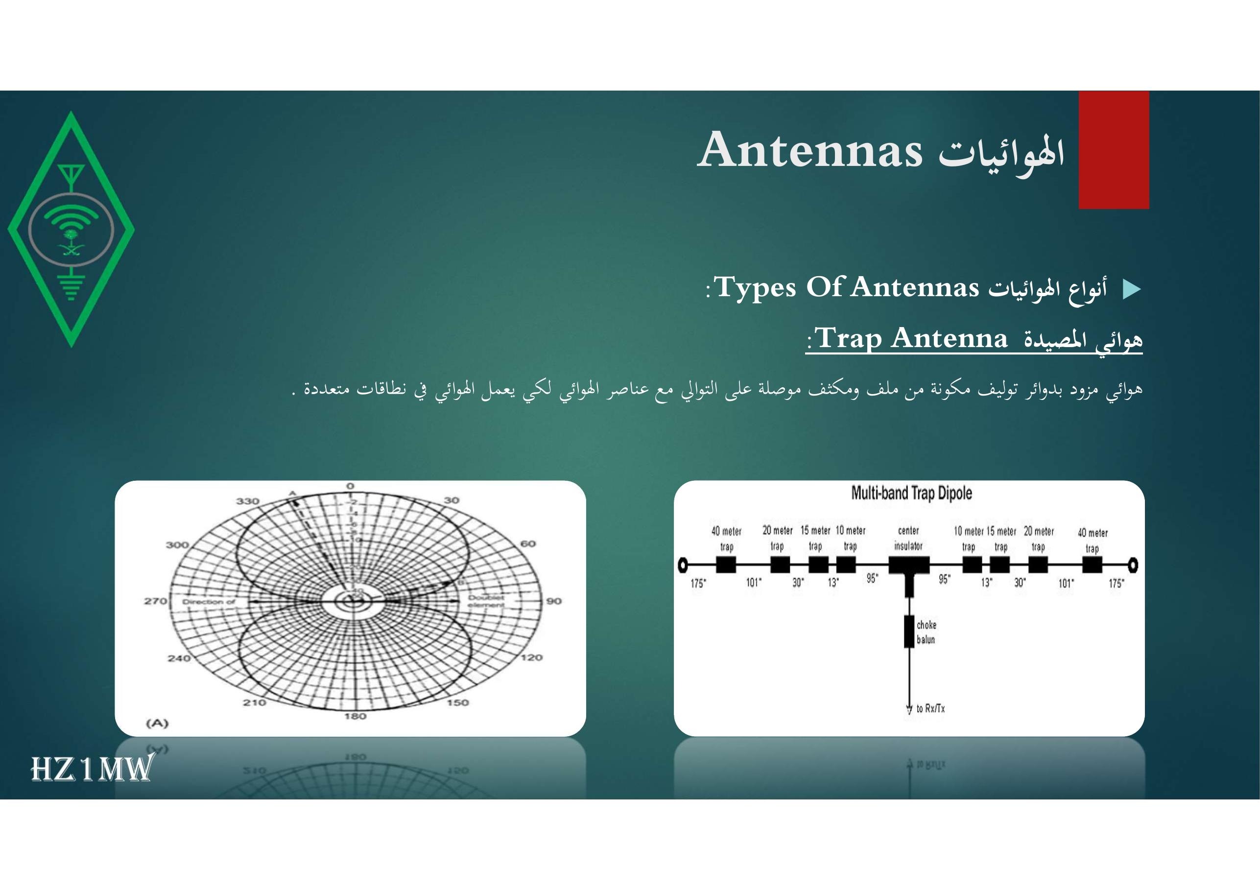 الشريحة 101: الهوائيات Antennas