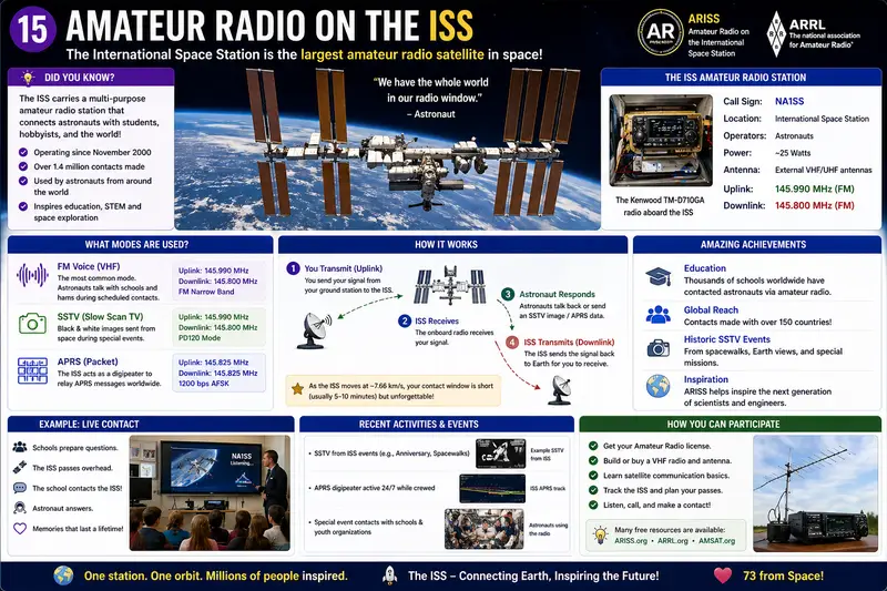 Amateur Radio on the ISS visual